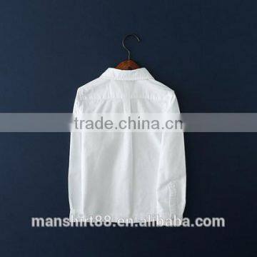Club Collar Oxford White Shirts for Kids photo-2