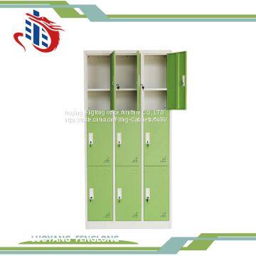 Wholesale Metal Steel 9 Door Storage Locker Swimming Pool Storage Locker photo-4