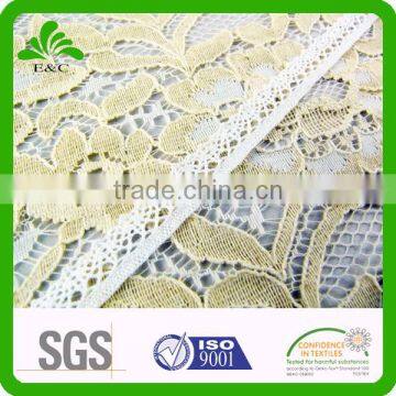 The most professional manufacture cotton lace,cotton border for dresses