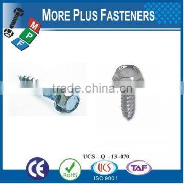 Made in Taiwan DIN 6928 Ind Hex Washer Head Tapping Screw DIN 6928 photo-3