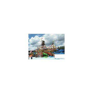 Skull Style Water Playground Equipments With Fiberglass Water Slide and Water Play