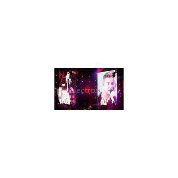 65% Transparent Aluminum Cabinets LED Curtain Display Screen P40 DIP546 for Stage Backdrop
