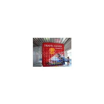Inflatable Cube Balloon with Six Sides Digital Printing , Square Balloons for Parade