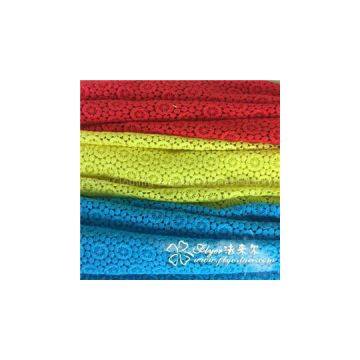 Cotton Lace Fabric, Made of 70% Cotton + 30% Nylon, Suitable for Womens Apparel