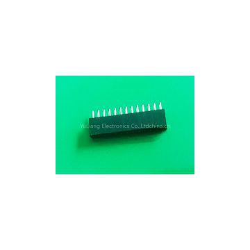 1.27mm dip type round pin single row female header