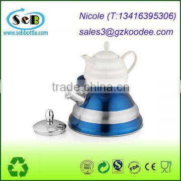 2014 Hot sales!!Best Premium Stove Top Teapot Whistling 18/10 Stainless Steel Tea Kettle