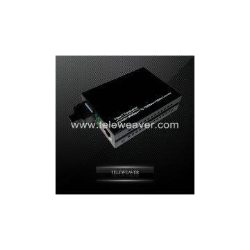 10-100-1000M fiber optic to coaxial converter