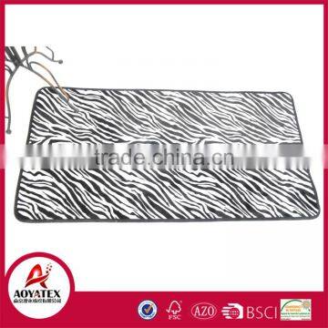 new style super soft eco-friendly animal grain printed entrance door floor mat