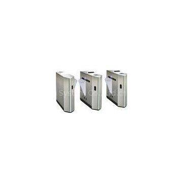 Pedestrian Control Flap Barrier 100W , 500MM Channel Width