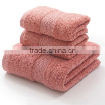 100% Cotton Luxury Various Plain Color Hand Terry Bath Towel