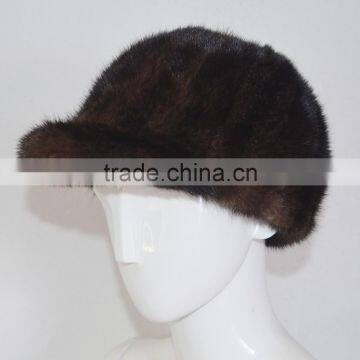 SJ926 Black and Brown 2017 Fashion Russia Wholeskin Mink Hat