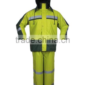 PVC/Polyester industry rainsuit