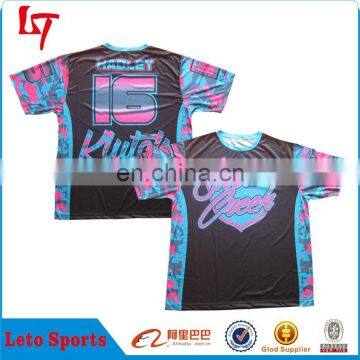 OEM Fashion Design Mens Raglan Baseball Jersey Dri Fit t Shirt