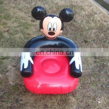 ICTI Approved Material Comply With ASTM Standard and EN 71 Cartoon Winnie Air Bed Inflatable Bed Sofa photo-3