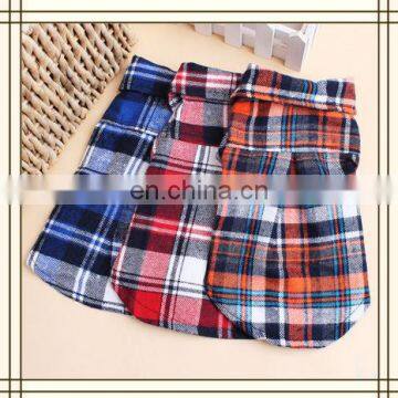 Pet Fashion Plaid Pet Dog Clothes Shirt photo-2