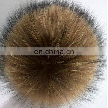 Size customization wholesale price fur ball/ pompoms /pompon for bag and garment