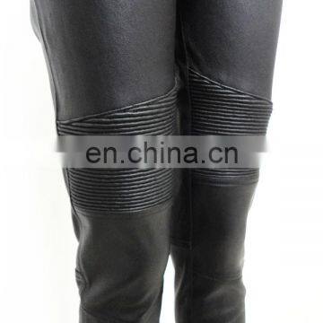 Wholesale Stretch Leggings Stretch Lamb Leather Pants Stretch Pants for Ladies photo-4