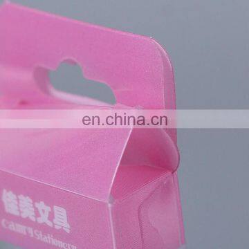 Factory Direct Selling Environmental Protection PP Plastic Packing Box, PVC Color Printing Box, Stationery Packing Box With Hang photo-2