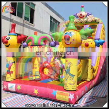 funnty toy clown giant inflatable slide , big inflatable slide , custom inflatable slide from GB company