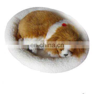 2014 Top New Fashion simulation animal Snoring & breathing dog