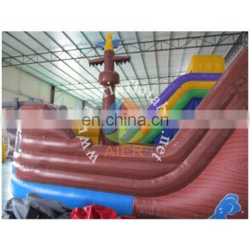 2017 Aier Attractive Ship Shape Inflatable Slide With PVC High Quality For Fun photo-4