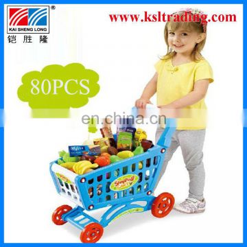 Hot funny kids baby shopping cart toy