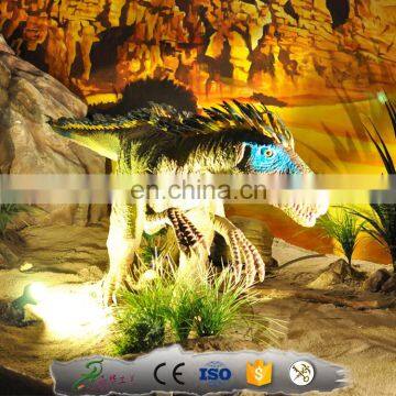 Kawah 2.5m Velociraptor Mechannical Dinosaur for Theme Park
