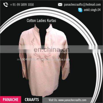 Wholesale Latest Fashion Embroidered Clothes Ladies Long Kurti Designs