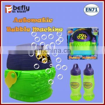 Funny battery operated soap bubble machine toys wholesale