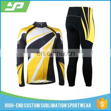 2017 Pro Team Men's Winter Comfortable Breathable Long Sleeve Custom Cycling Clothing photo-6