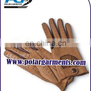 Pure Leather driving gloves For Men and Women