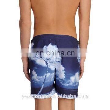 Sexy HD Clouds View Digital Print Men Swimwear Beach Short photo-2