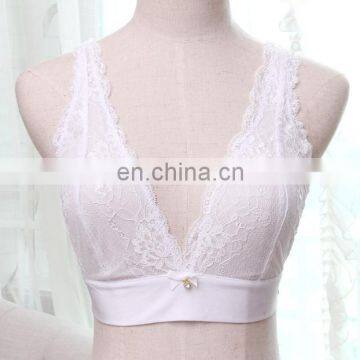 Alibaba China Supplier sexy deep neck fancy bra