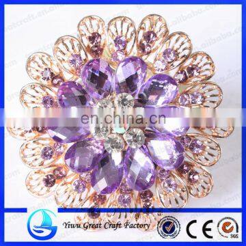 Metal purple curtain buckle wholesale