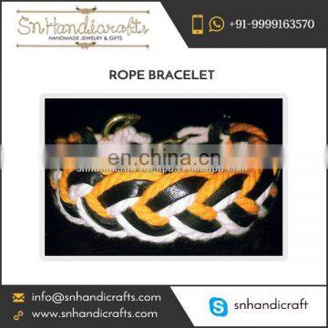 Unbelievable Price Elegant Look Rope Knot Bracelet for Party Wear