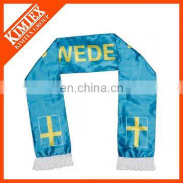 Custom small quantity polyester scarf