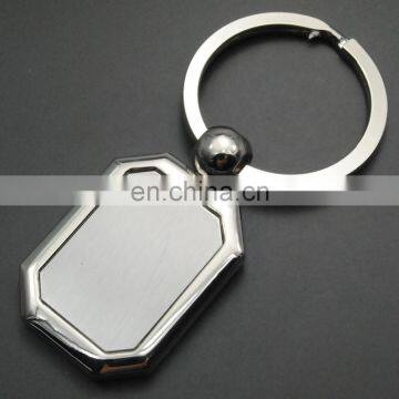 Custom Made Simple Plain Blank Metal Keyrings for Advertising photo-2