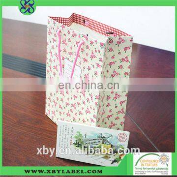 2017 New Luxury Shopping Paper Bag for Cloth