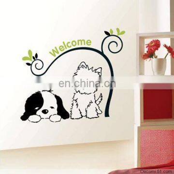 Dog Design Vinyl wall sticker