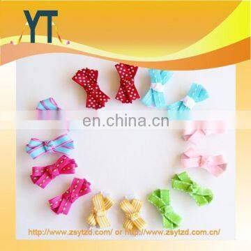 Zhong Shan Factory Colorful Mini Cute Hair Bow/barrette/hair Pin photo-2
