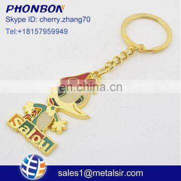 2017 cheap items to sell aibaba com metal spanish yellow duck keychain epoxy keychain travel gift key chains