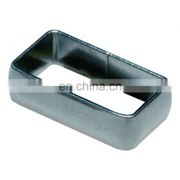 Plating metal buckle hook and loop strap for belt luggage