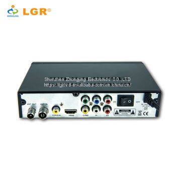dvb t2 terrestrial receiver dvb-t2 mpeg4 h.264 FTA full HD  set top box