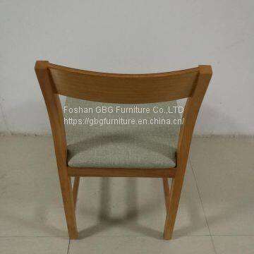 Ash Wood Frame Restaurant Chair photo-2