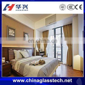 CE surface handle aluminium bedroom wardrobe sliding door design