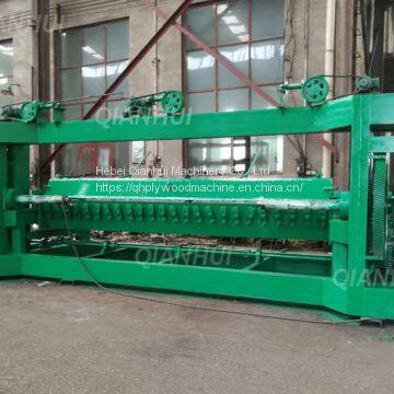 Spindle Veneer Rotary Peeling Lathe 3300m Length x φ2200mm For Face Veneer 0.2-2.6mm Pindle Veneer Lathe