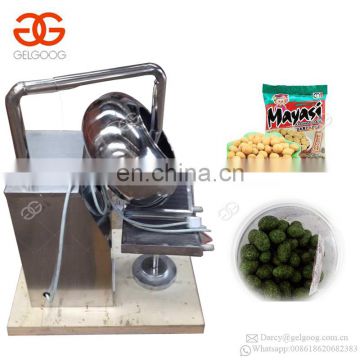 Stainless Steel Pharmaceutical Chemical Foodstuff Coater Coated Peanut Processing Pill Coating Machine