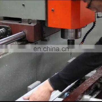 window holes drilling machine 3 axis aluminum profile machining center