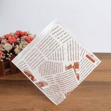 Offset Printing Coated Double Open Paper Bag for Burger Donuts Wrapping photo-2