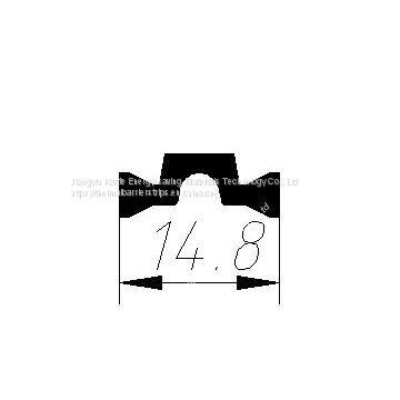 Customized Nylon Thermal Insulation Heat Broken Profile photo-4